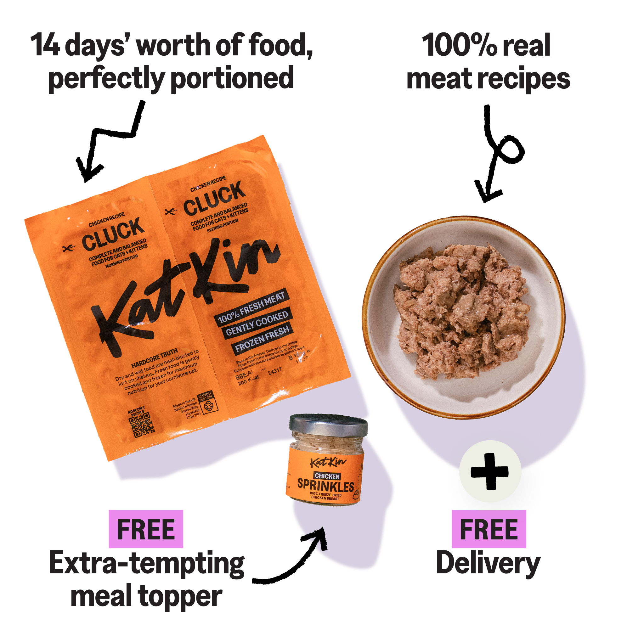 KatKin trial box contents